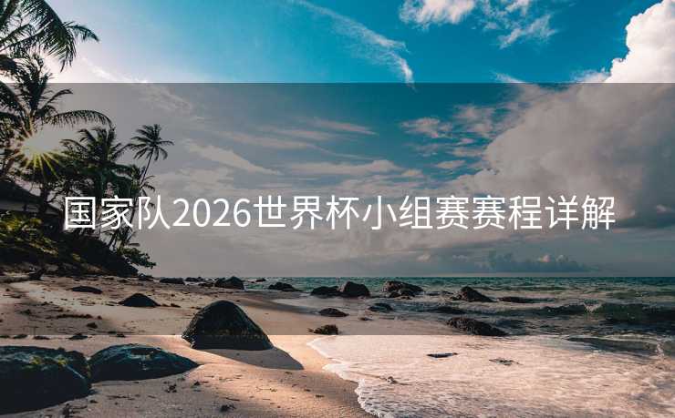 国家队2026世界杯小组赛赛程详解